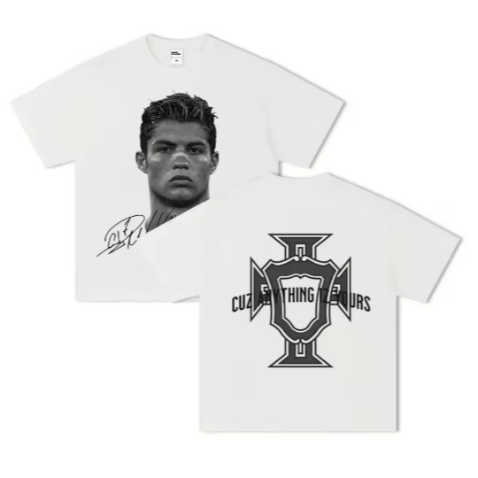Camiseta Camisa Blusa Algodão Unissex Summer Cristiano Ronaldo Melhor Do Mundo Futebol