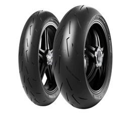 Par Pneu 120/70r17 + 180/55r17 Diablo Rosso Corsa 4 Pirelli