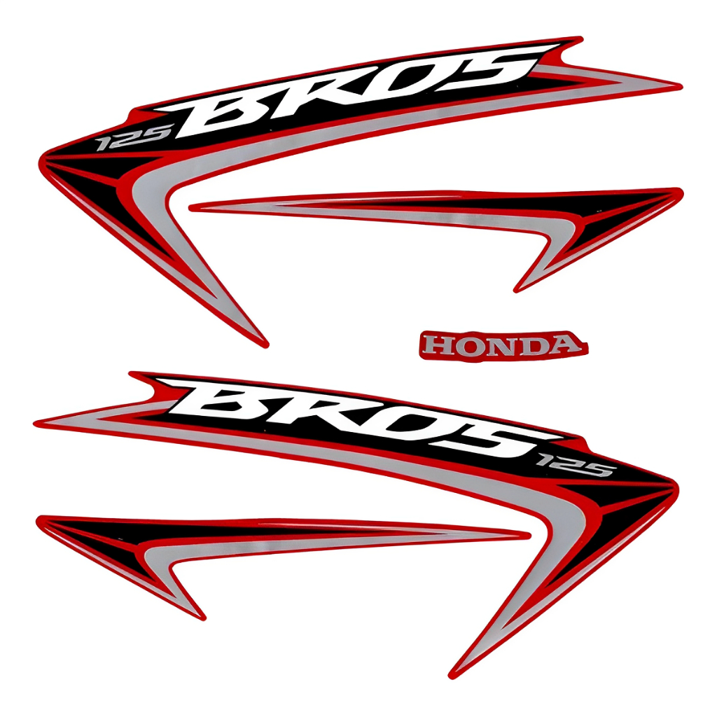 Faixa Adesiva Kit Completo Bros 125 Bros125 Cores Vamo em Oferta na Shopee
