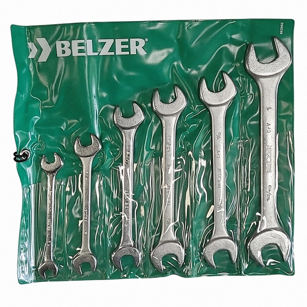 Jogo Chave Fixa 3/8" a 1" Belzer com 6 Peças 300903B em Oferta na Shopee