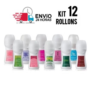 Kit 12 Desodorante Roll on Rollon Rolon AVON Feminino 48h - 50ml em Oferta na Shopee