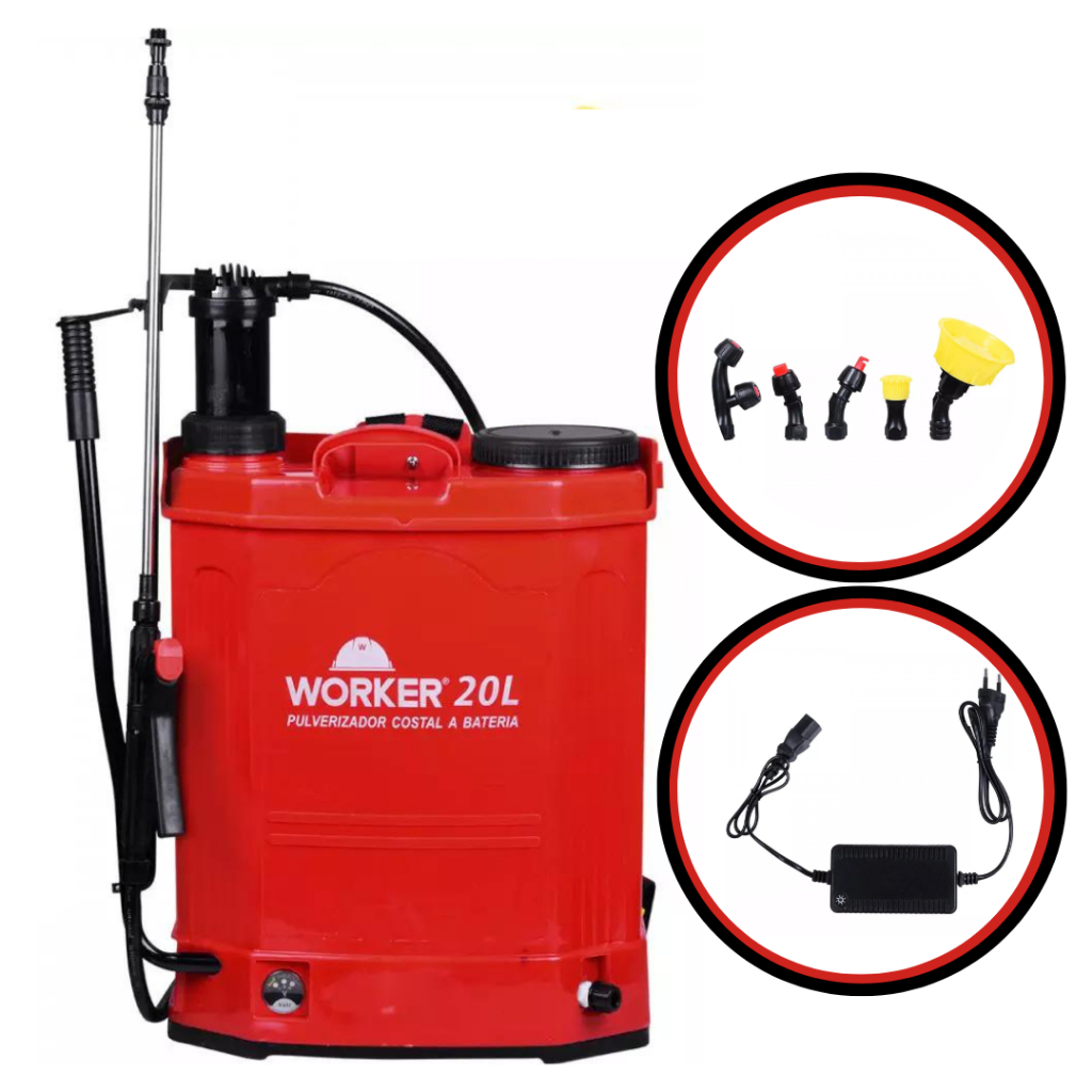 Pulverizador Costal Elétrico Worker: Onde Comprar | BuscaProdutos