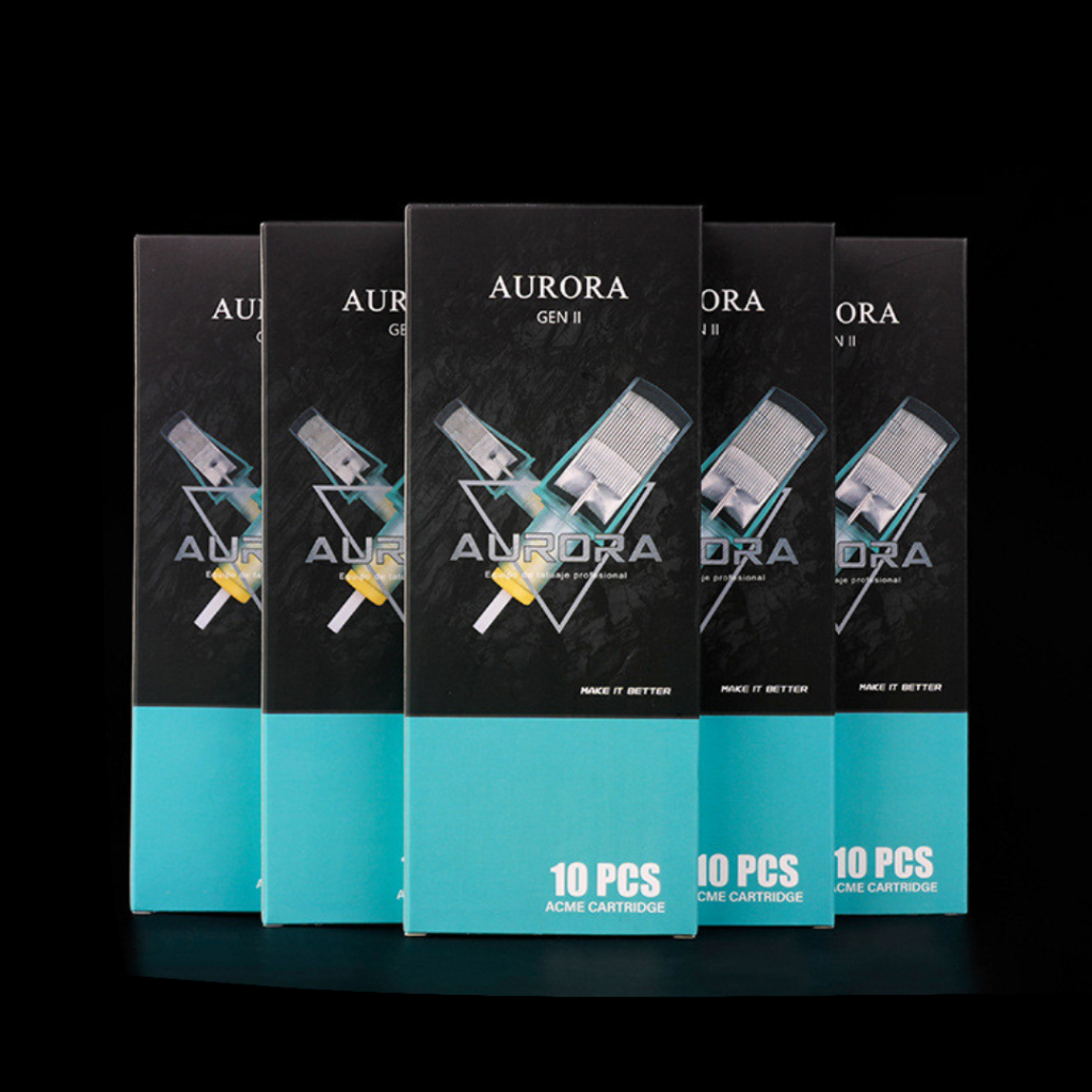Cartucho Universal para Máquina de Tatuagem e Dermógrafo Aurora Dragoart (20 UNIDADES)