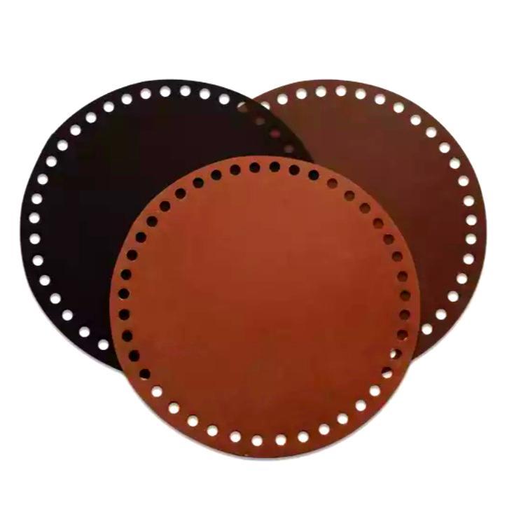 Kit Base 3 unidades redonda perfurada para crochê tricô e macramê ou artesanato em geral