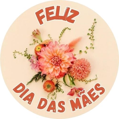 Etiquetas Adesivas Rótulos Lacres 5x5 cm Dias das Mães em vinil á prova d'água para lembrancinhas brindes presentes em Oferta na Shopee
