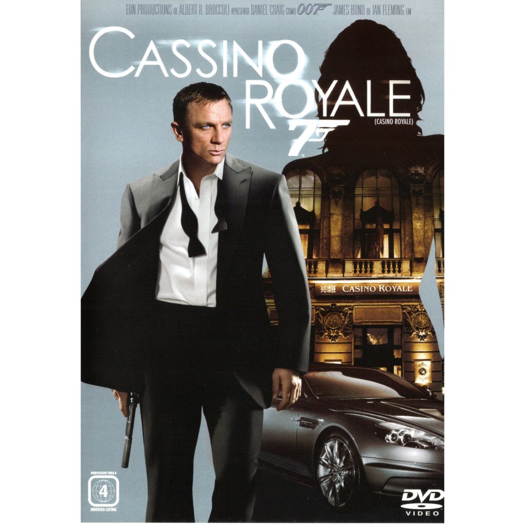 DVD Cassino Royale 007 - Daniel Craig, Eva Green