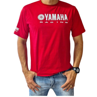 Camiseta Personalizada Yamaha 100% Algodão a Mais TOP em Oferta na Shopee