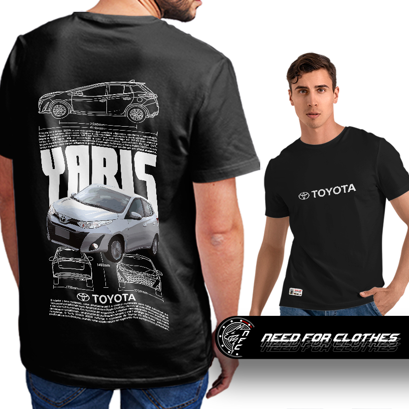 Camiseta Toyota Yaris, WRC, Rally, Turbo, 1.6L, Hot Hatch