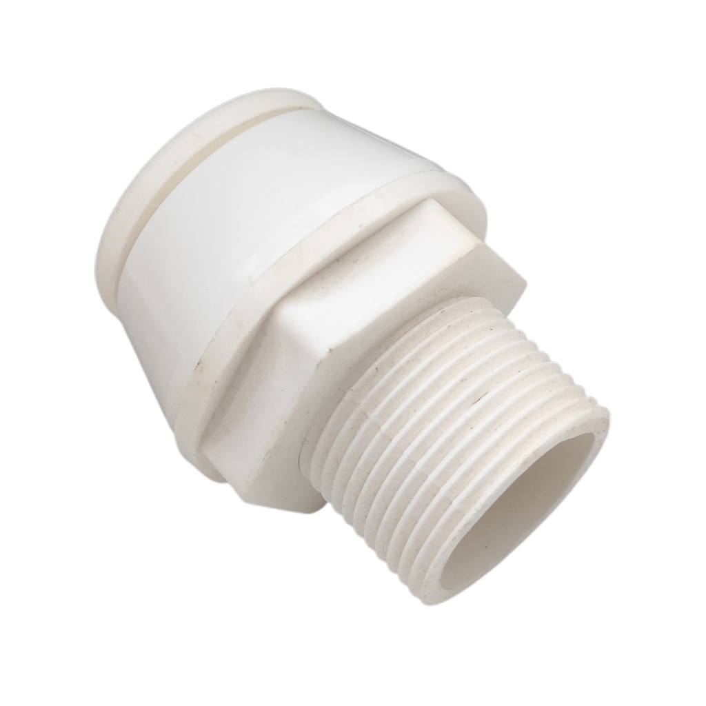 Suporte P/ Chuveiro De Popa Em Nylon Branco C/ Rosca Barco Lancha Yacht