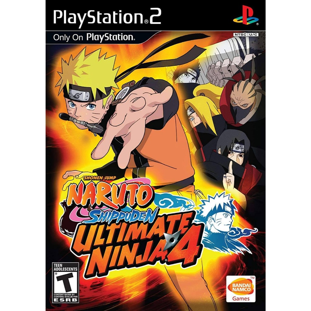Naruto Shippuden Ultimate Ninja 4 - Ps2