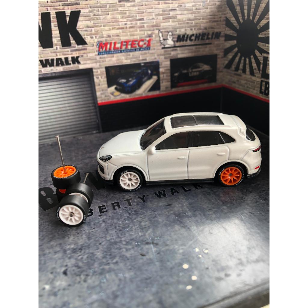 Rodas com Pneu de Borracha GOODYEAR Modelo Q para Minis 1:64 Hot Wheels Maisto