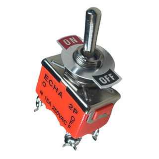 Interruptor Seletor De Alavanca 2 Vias Liga Desliga 15a 250v