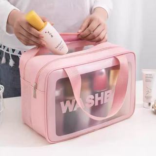 Bolsa Para Maquiagem Grande De Dupla Camada À Prova D'água-luna_hyq em Oferta na Shopee
