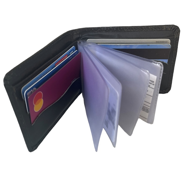 Carteira de Couro Masculina Pequena Slim,  CNH e Porta Cartâo .