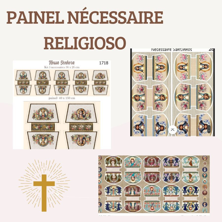 Tricoline Digital-  PAINEL NÉCESSAIRE RELIGIOSO