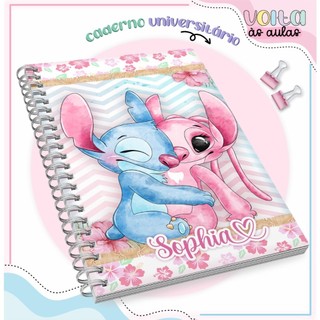 Caderno Universitário Personalizado 1 Matéria 6 Matérias 10 Matérias 15 Matérias Temas Variados