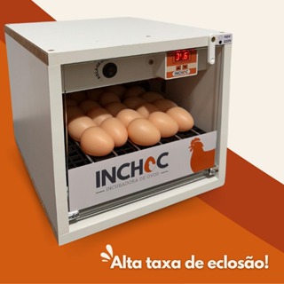 Chocadeira de 28 Ovos Galinha Rolagem Automática Profissional Angola Codorna em Oferta na Shopee
