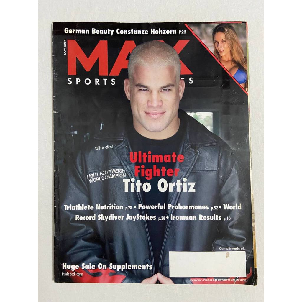 Revista Max Sports - UFC Tito Ortiz - Maio/2004