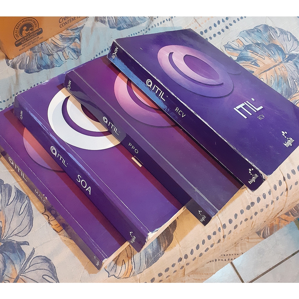 Curso Itil Highit High It International 2014 - 4 Livros Malc Soa Ppo Rcv - Editora: Highit High It International 2014
