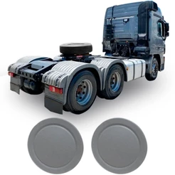 Tampa Para-lama Tração Traseiro Mb Axor Actros Ate 2013
