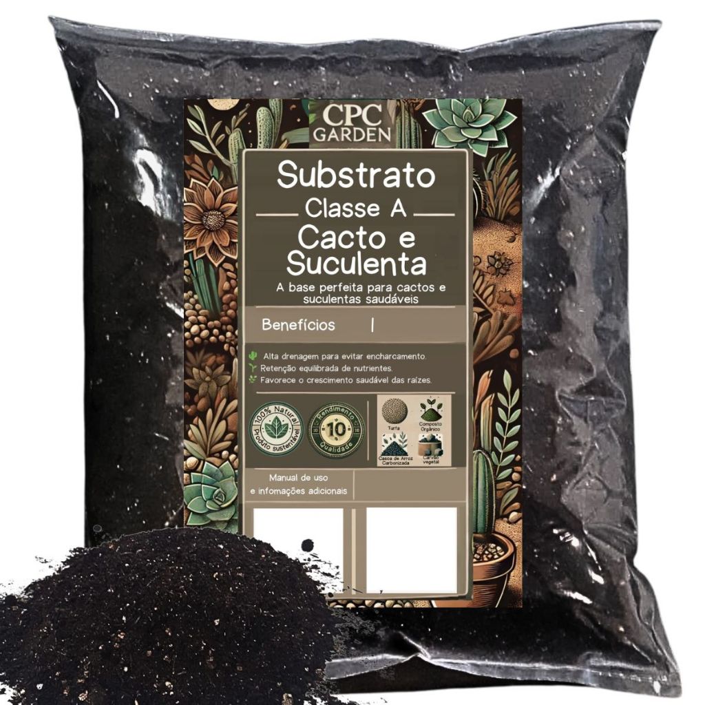 Substrato Classe A CPC Garden Cacto e Suculenta