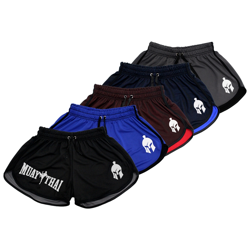 Kit 2 Shorts Muay Thai Dry Fit Treinos Ranger Esportes Unisex em Oferta na Shopee