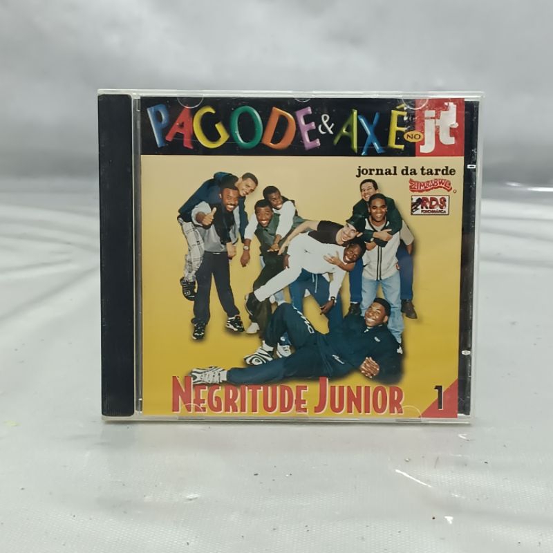 Cd Negritude Júnior - pagode e axé JT (usado)