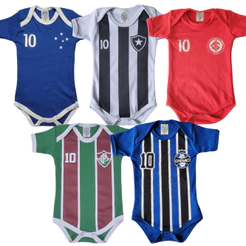 Body bebê Times / Temáticos e mesversário / personalizado