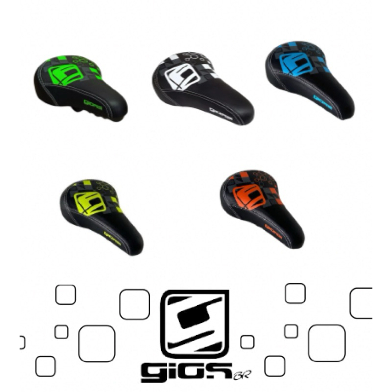 Banco selim Gios  BMX Freeride manobra Gi-1109 cores