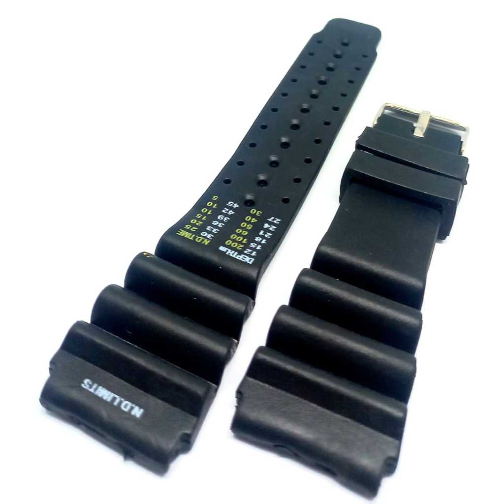 Pulseira para relogio 24mm JP2000 Passador em Borracha