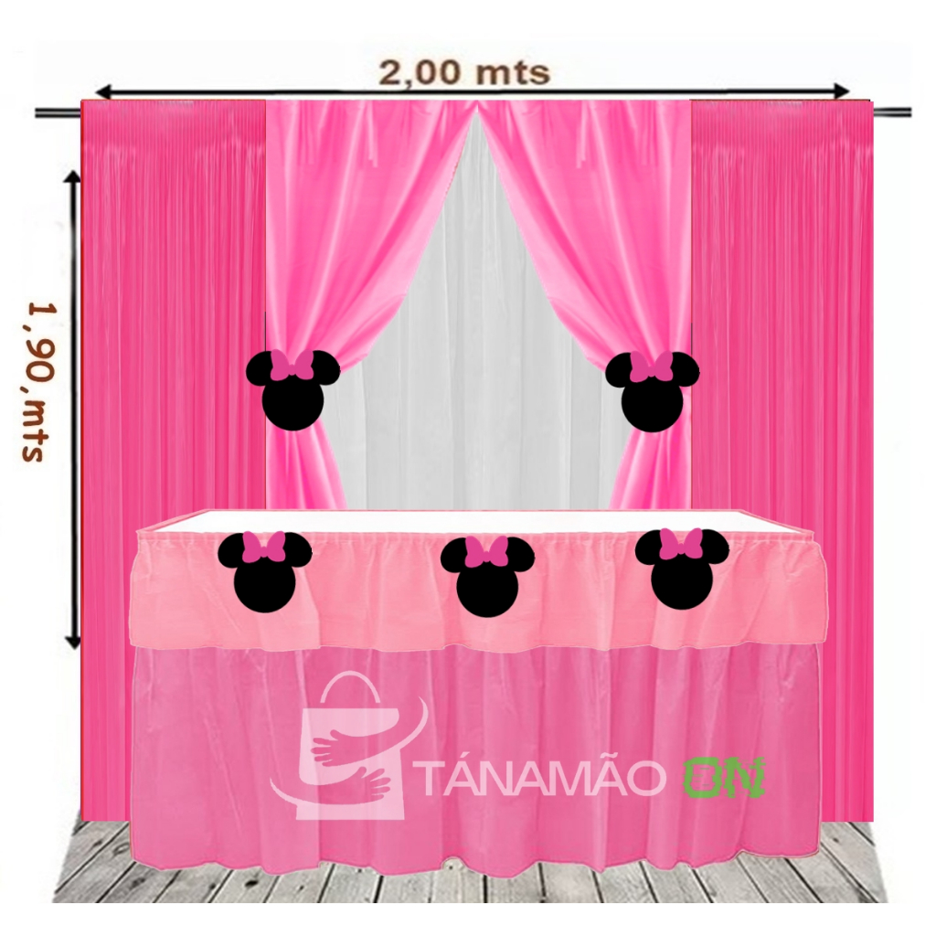 Cortina de Tnt Rosa: Onde Comprar | BuscaProdutos