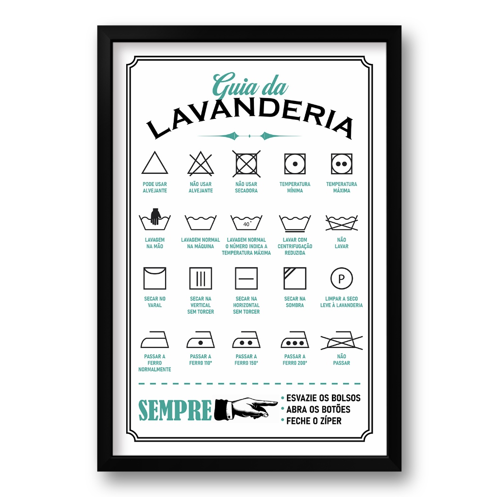 Simbolos de Lavagem de Roupas: Onde Comprar | BuscaProdutos