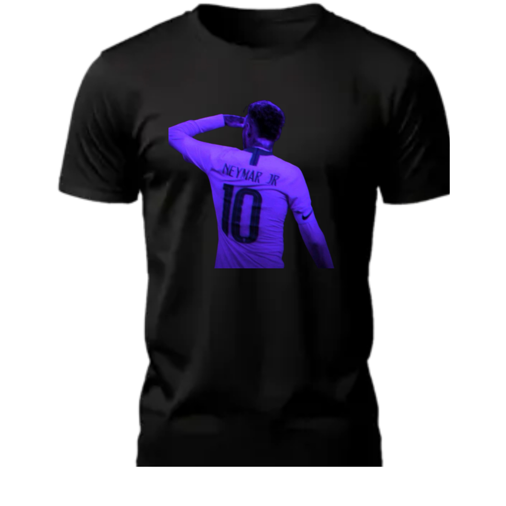 CAMISA 10 MENIN NEY PRINCIPE DA VILA UNISSEX ADULTO E INFANTIL 100% ALGODAO
