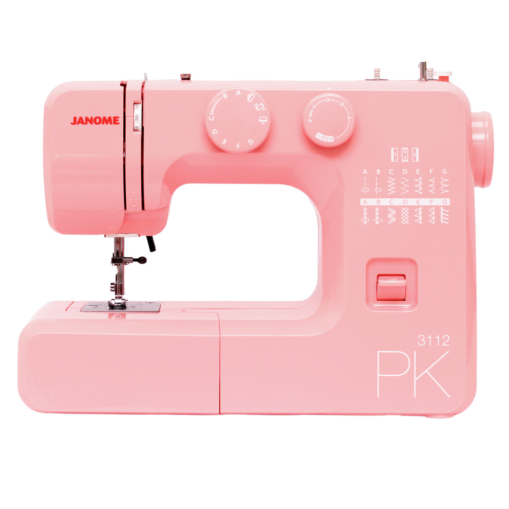 Máquina de Costura Janome 3112PK - 12 Tipos de Pontos