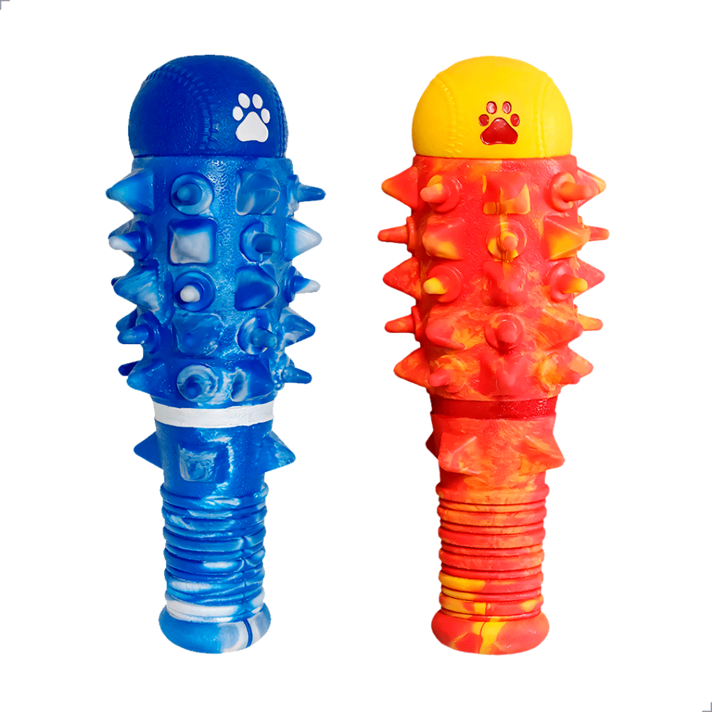 Brinquedo de Mastigação para Cachorro em Formato de Taco de Beisebol Tipo Osso Pequeno Momovida DT-9 - Pets