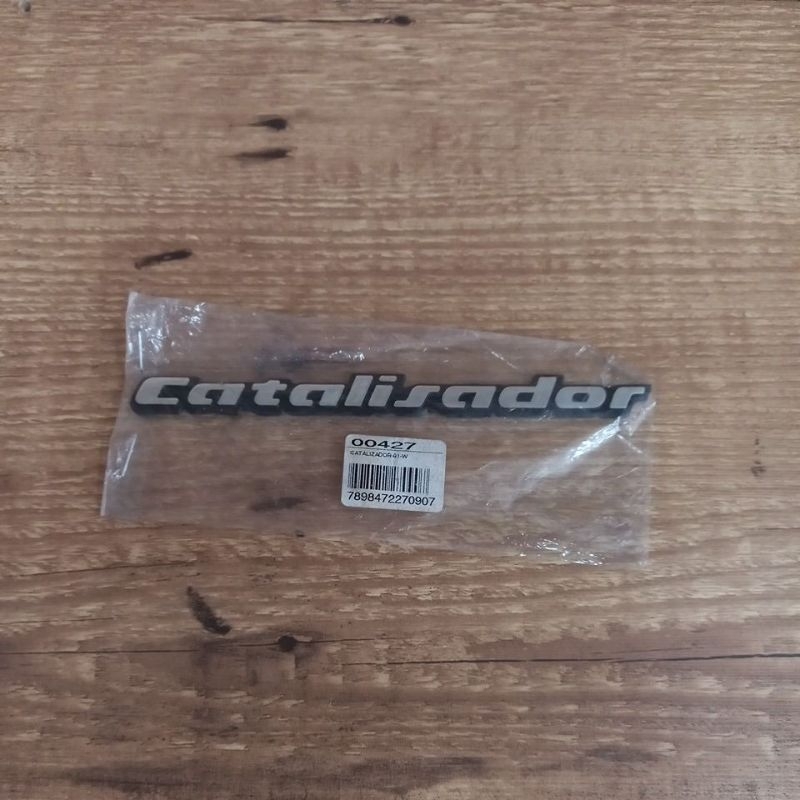 Emblema Escrito " Catalisador "