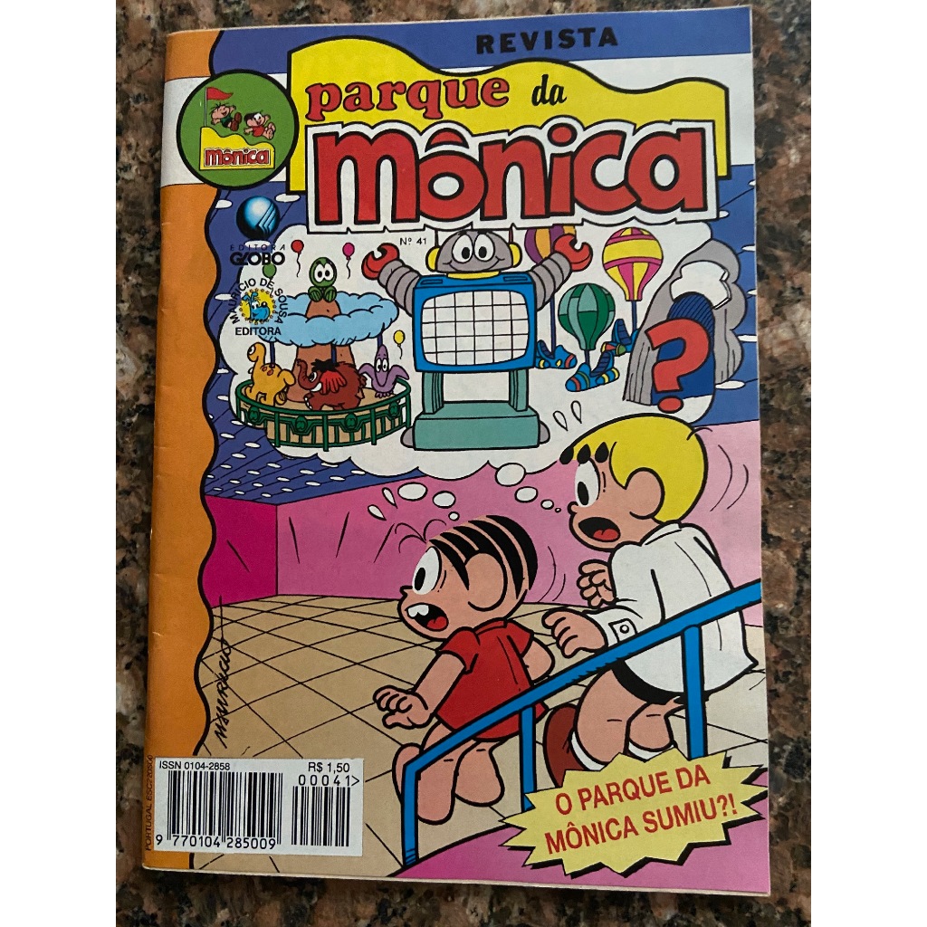 Revista Gibi Parque da Mônica n 41 a 82 Editora Globo