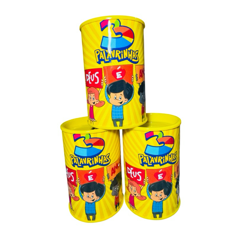 10 Cofrinho Personalizado 3 Palavrinhas
