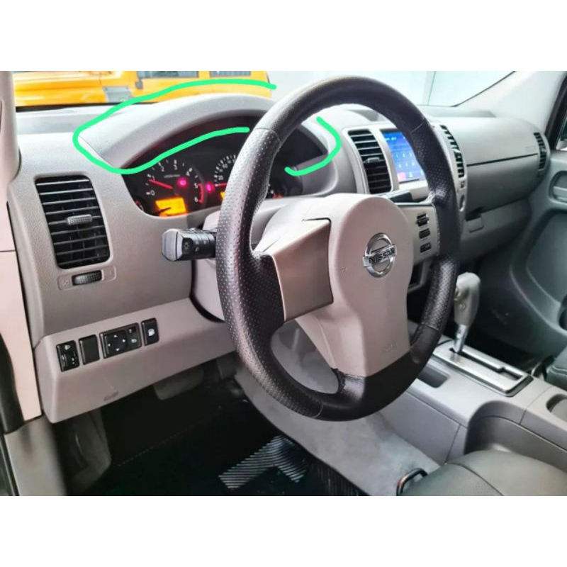 Moldura do velocímetro Nissan frontier.