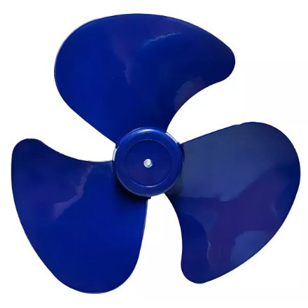 Hélice Mondial 30cm 3 Pás Azul Adaptável