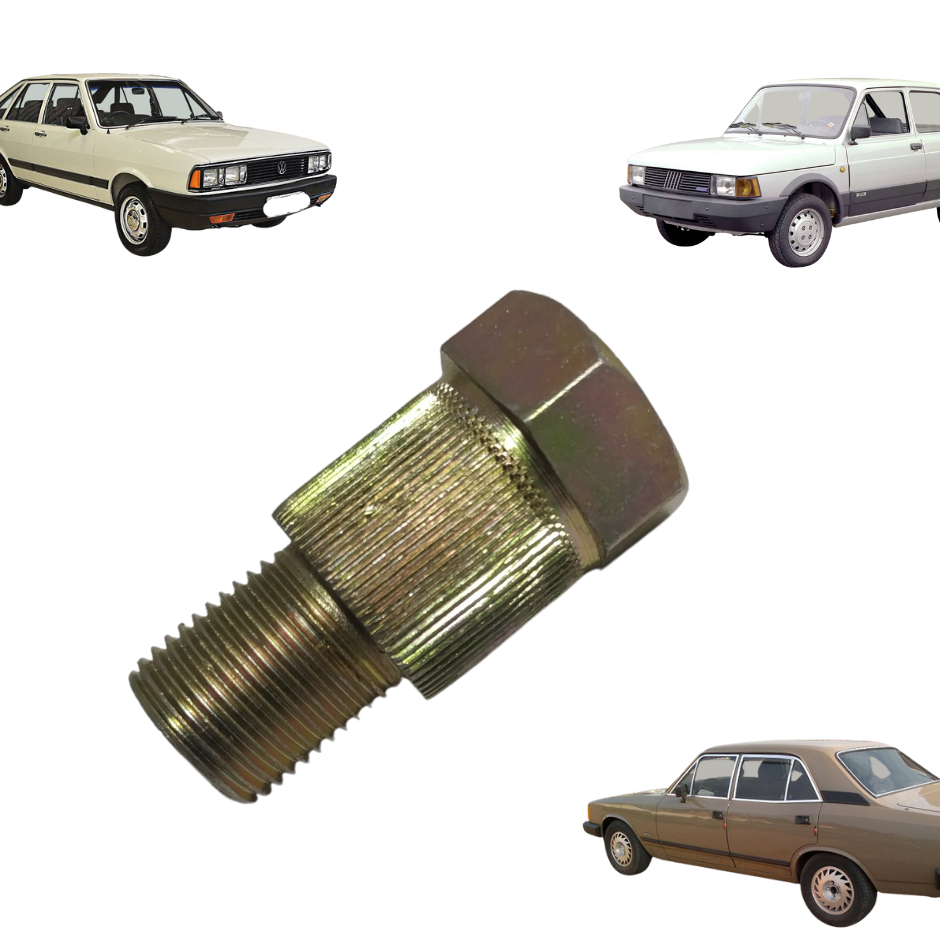 Tucho Vela Gol motor AP Passat Kombi Opala 4cc e 6cc  147 Uno motor Fiasa Rosca Paralela Chave  17mm