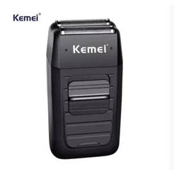 Barbeador eletrico profissional Kemei KM-1102 Portatil sem fio Bivolt