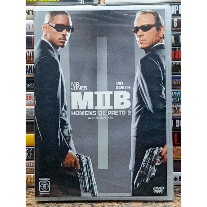 DVD MIB Homens de Preto 2 - Edição ORIGINAL - Will Smith - Ação / Ficção / Comédia - Novo Lacrado
