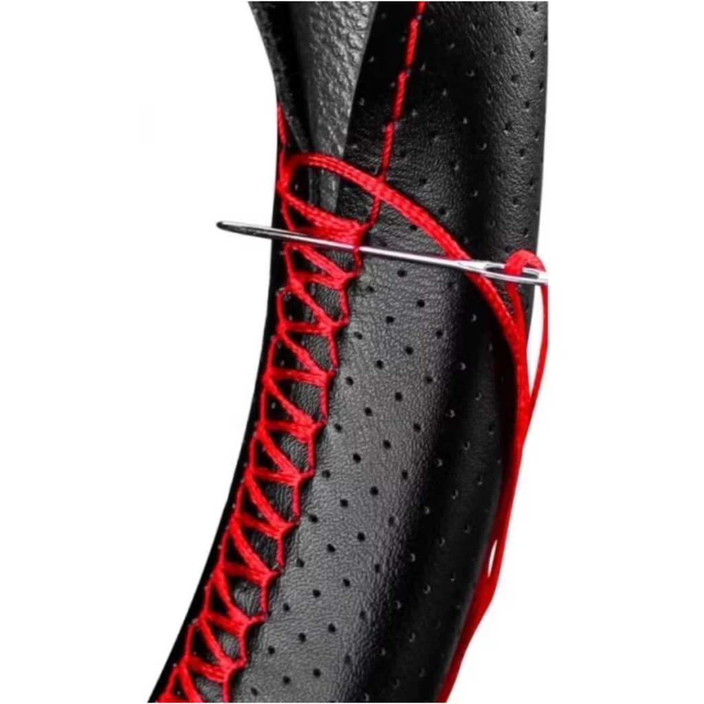 Capa De Volante Em Couro Automotivo Costurado Universal em Oferta na Shopee