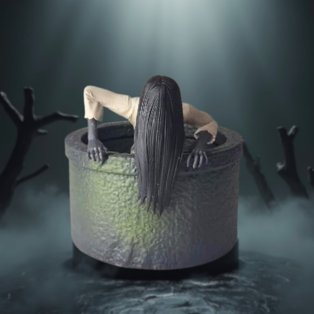 Action Figure Samara Morgan O Chamado Boneco de Decoração Terror Miniatura Horror Sadako Figure Medo