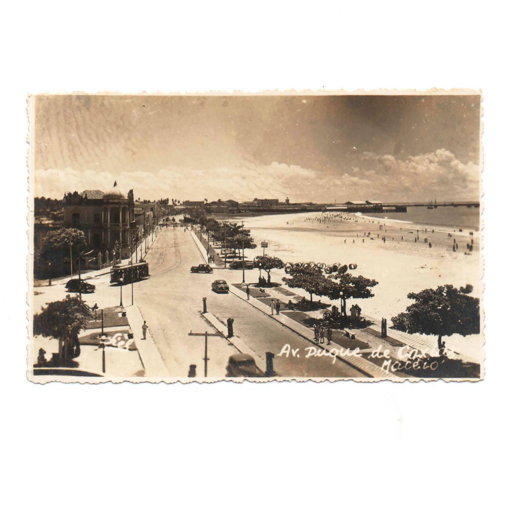 Cartão Postal da Avenida Duque de Caxias - Maceió - Al