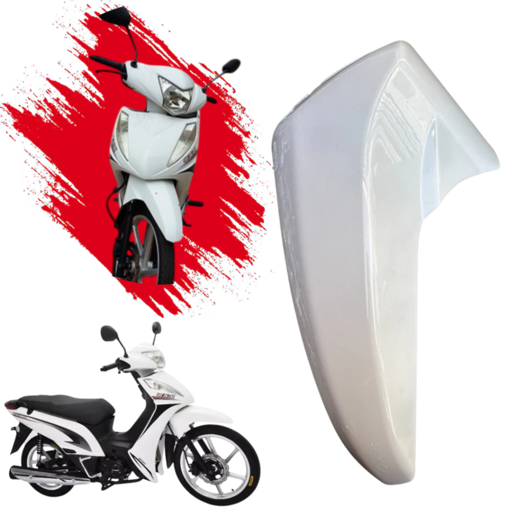 Paralama Dianteiro Shineray Jet 50 / 125 Branco Solido