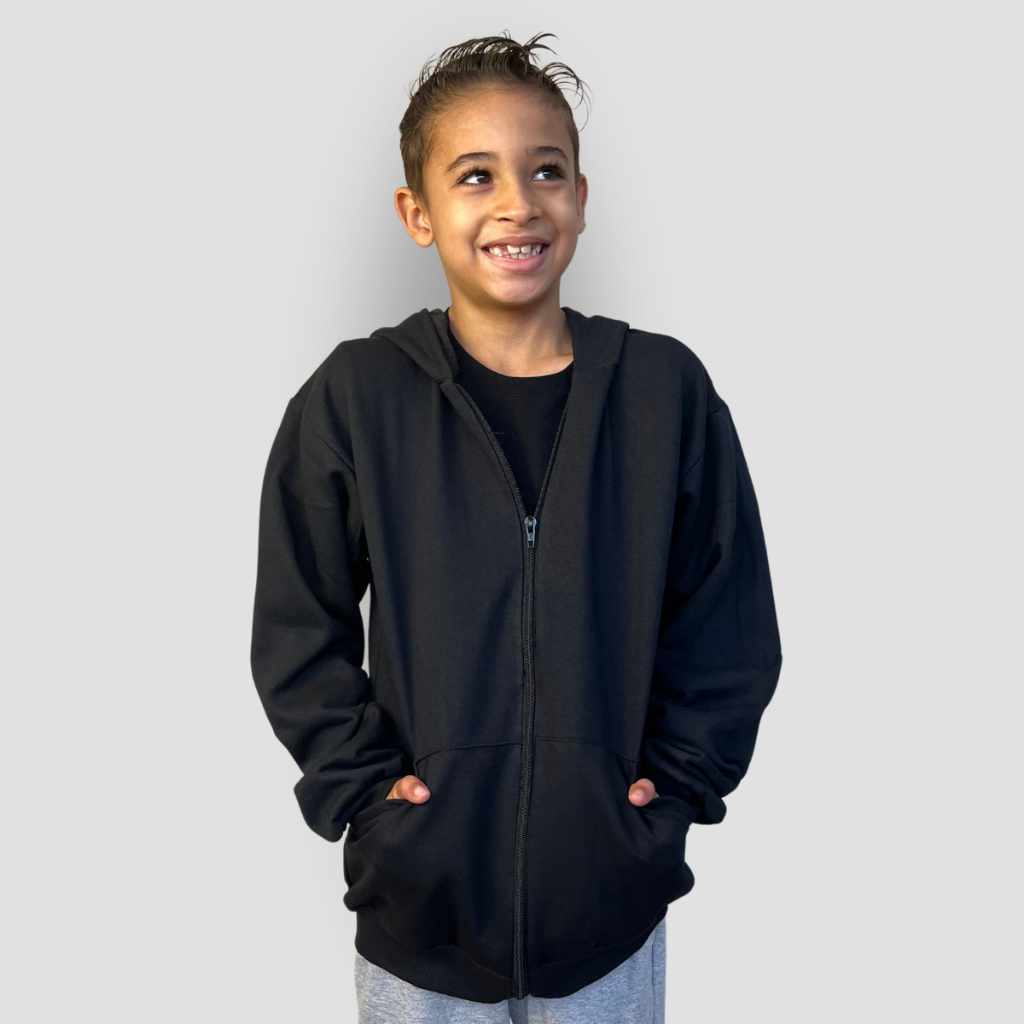Jaqueta Moletom Juvenil Algodão Casaco Blusa Moleton Flanelada Inverno