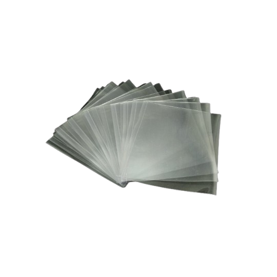 KIT 100 LACRE TERMOENCOLHIVEL TRANSPARENTE 85X70 MM PARA FRASCO MOEDOR DE SAL