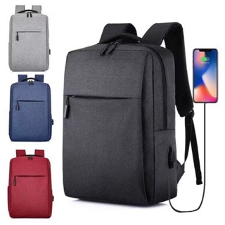 Mochila Masculina Escolar Para Notebook 15.6 Impermeável Com USB em Oferta na Shopee